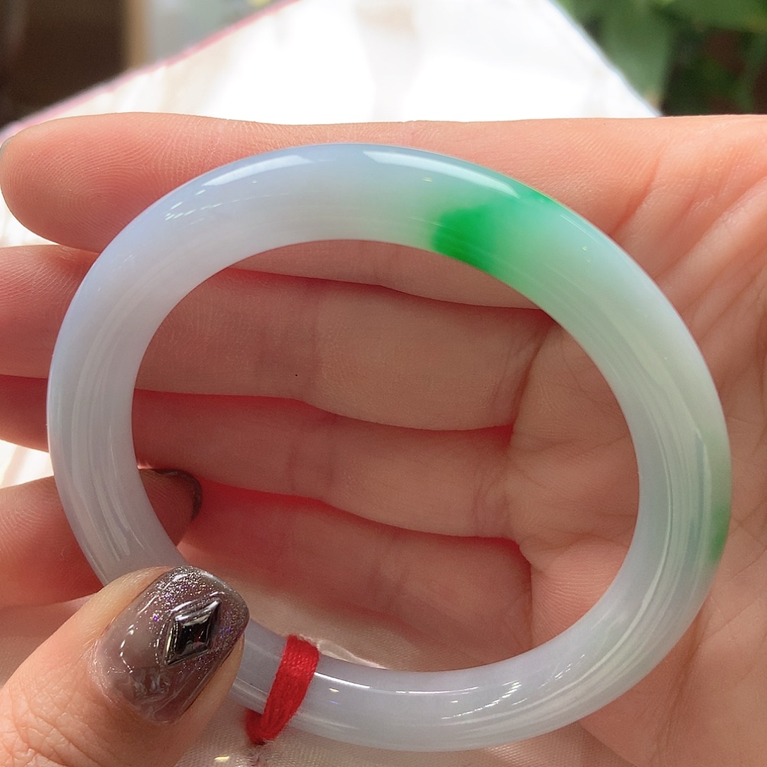 翡翠未镶嵌手镯22