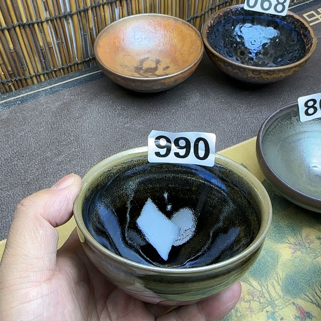 茶盏建阳建盏主人杯龙窑柴烧