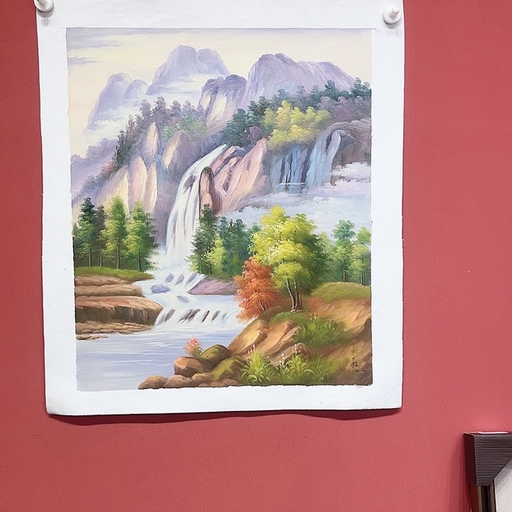 油画刘文桂老师油画作品朵