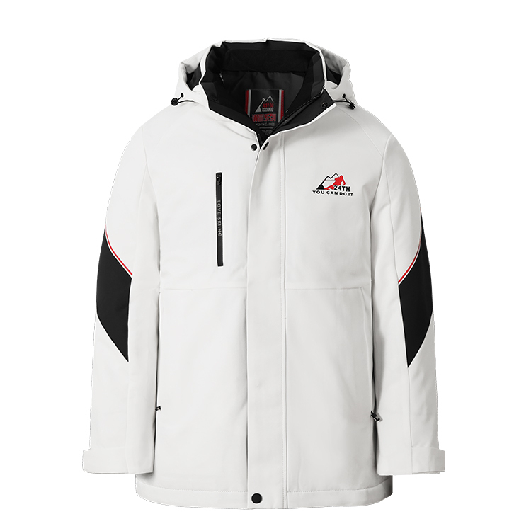 滑雪系列羽绒服剪标连帽可拆卸加厚户外男女同款秋冬保暖