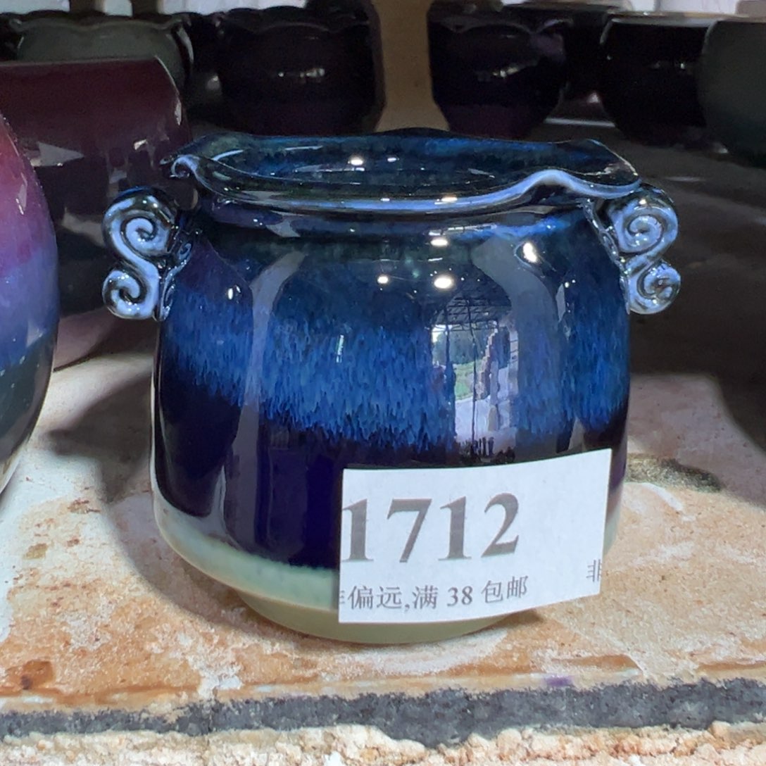 红陶景德镇手工花盆