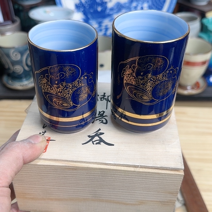 瓷片鼠生肖杯啊啊啊啊啊啊啊