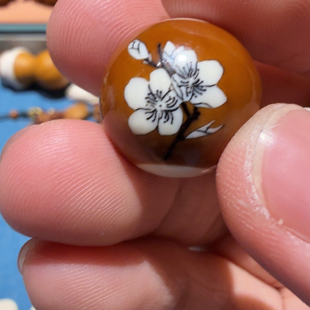 燿***燿橄榄核手串/手链核雕工艺