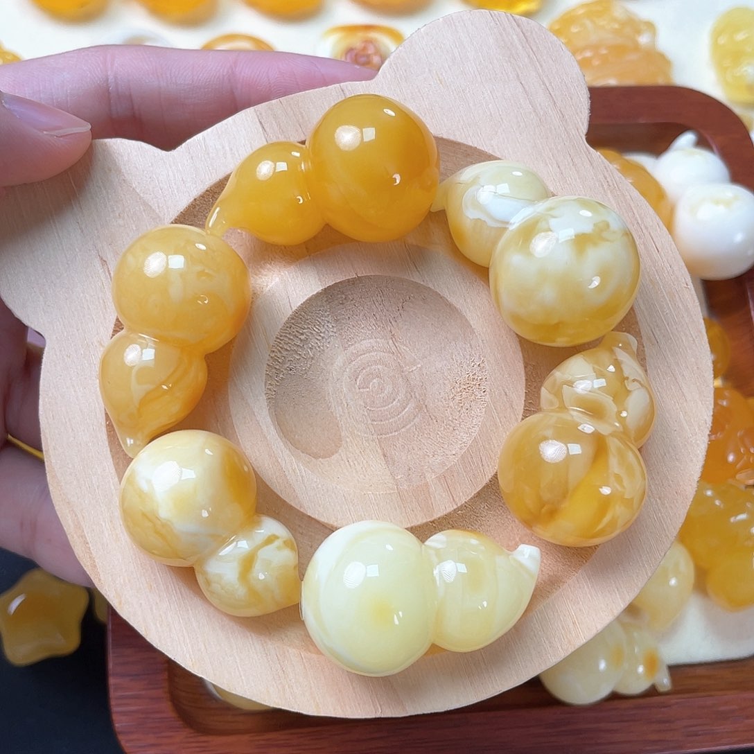 琥珀珠宝奇石未镶嵌夜*