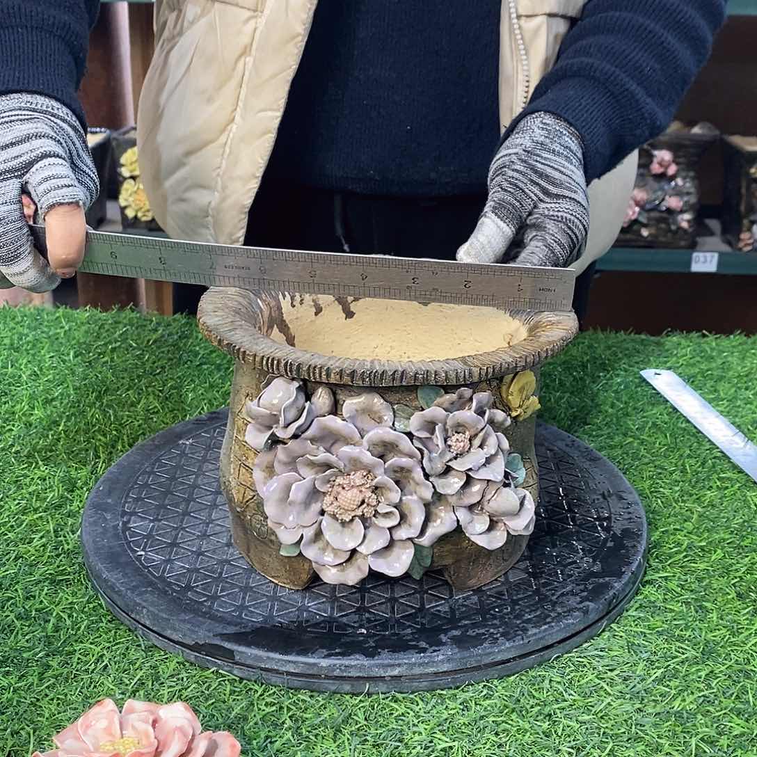 红陶青藤花器多肉花盆