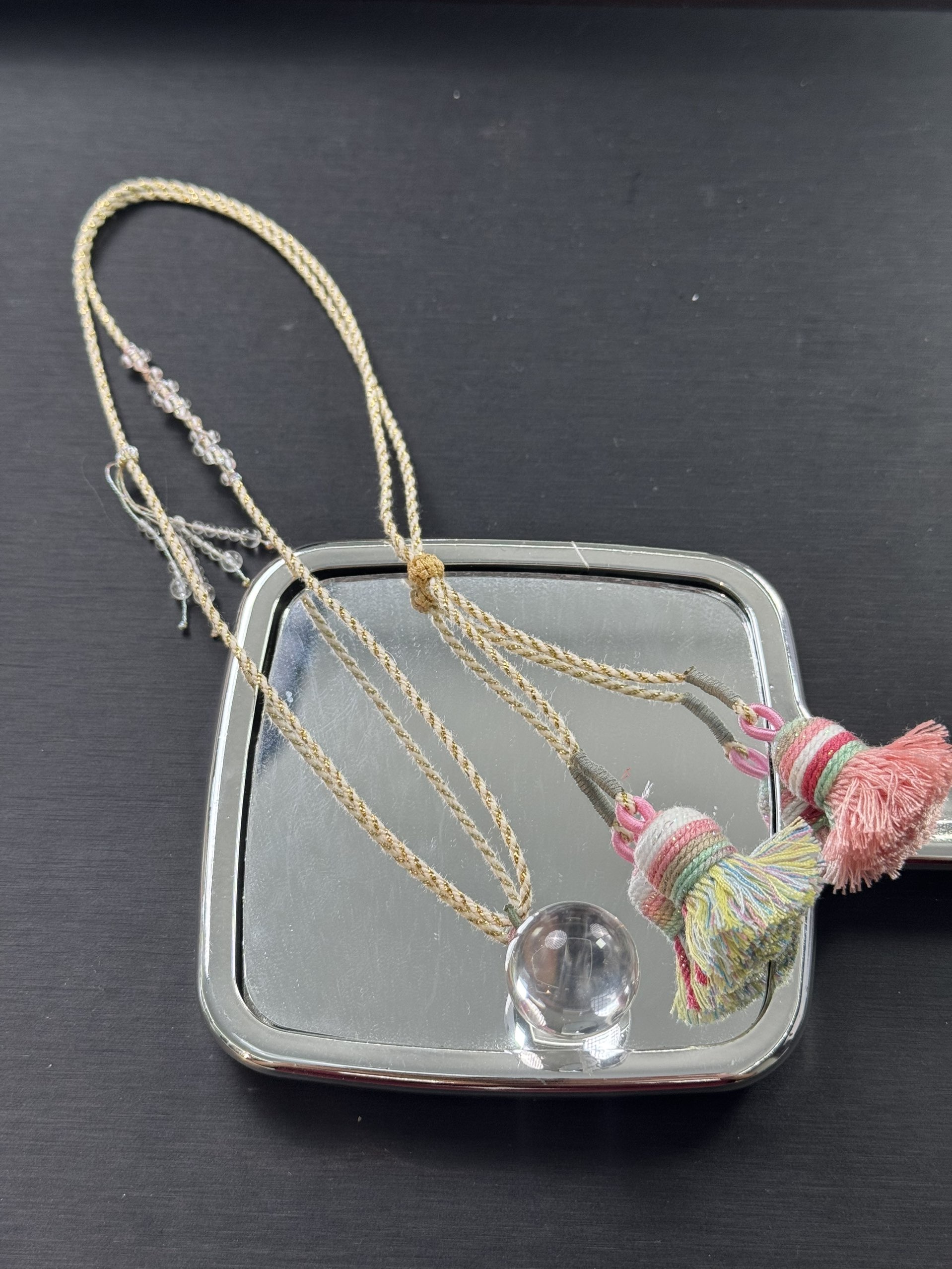 A239 天然白水晶原创泡泡珠吊坠20mm+多样性发一