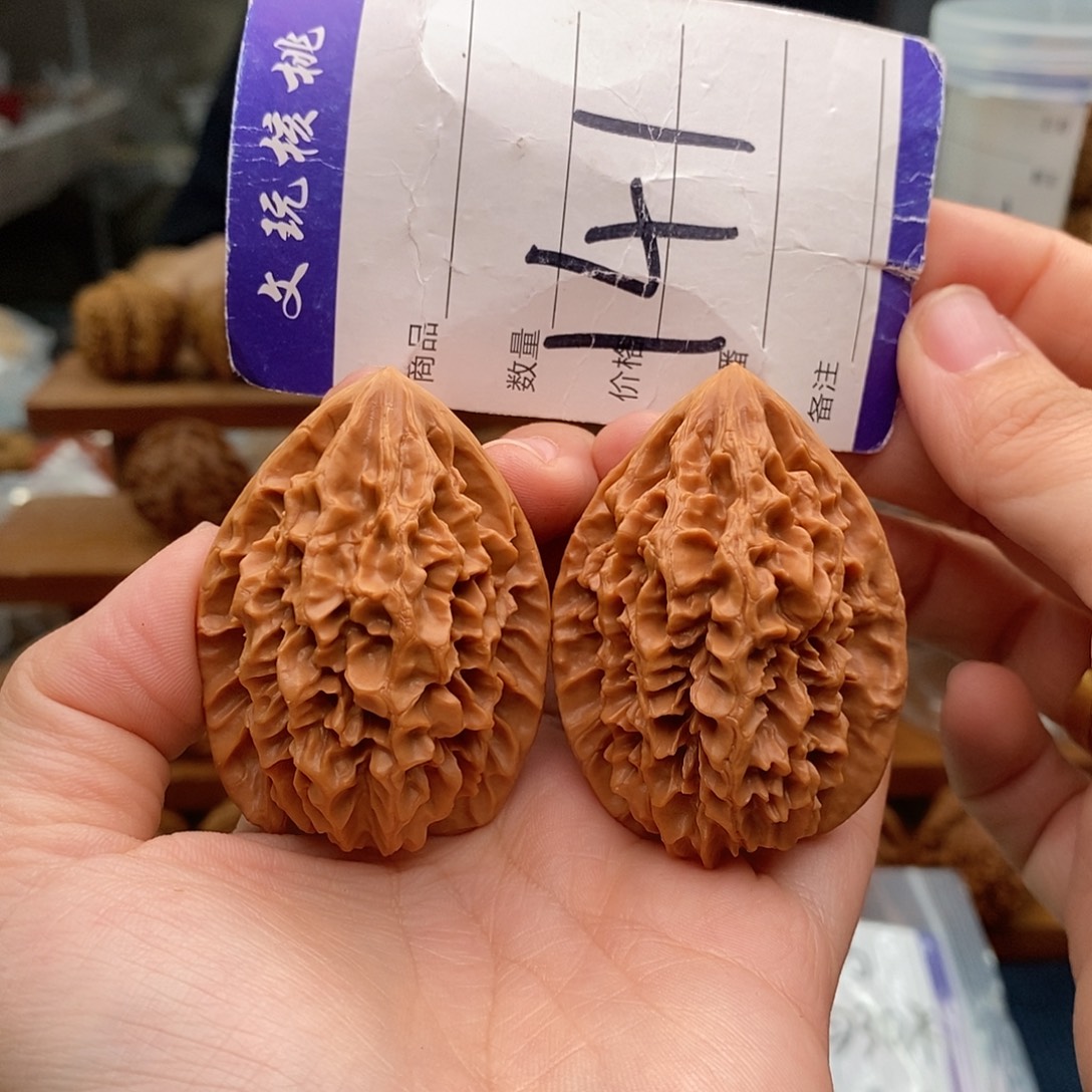 文玩核桃把件39招财鼠