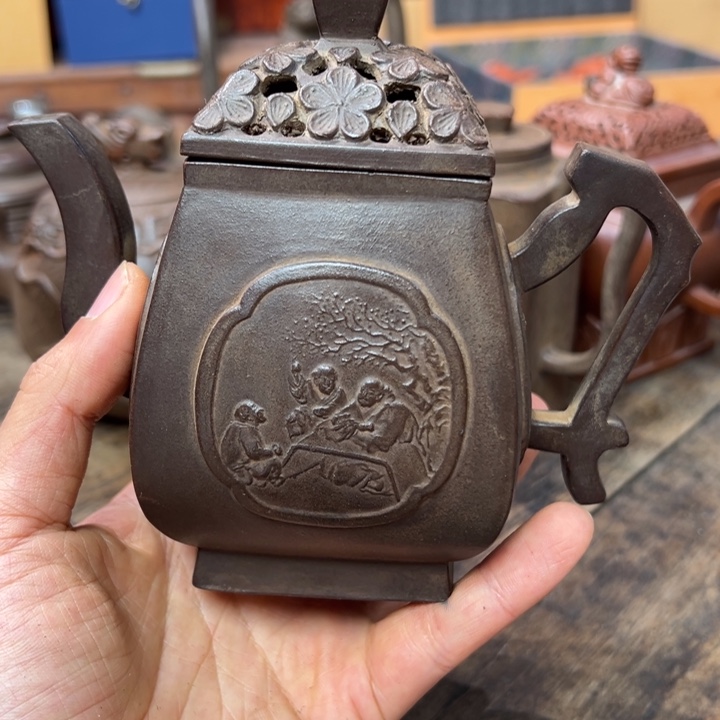 豹***哥紫砂茶壶紫砂壶作品