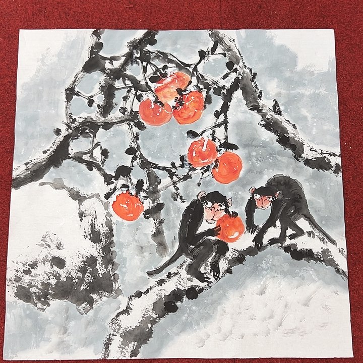 国画周大拙国画作品