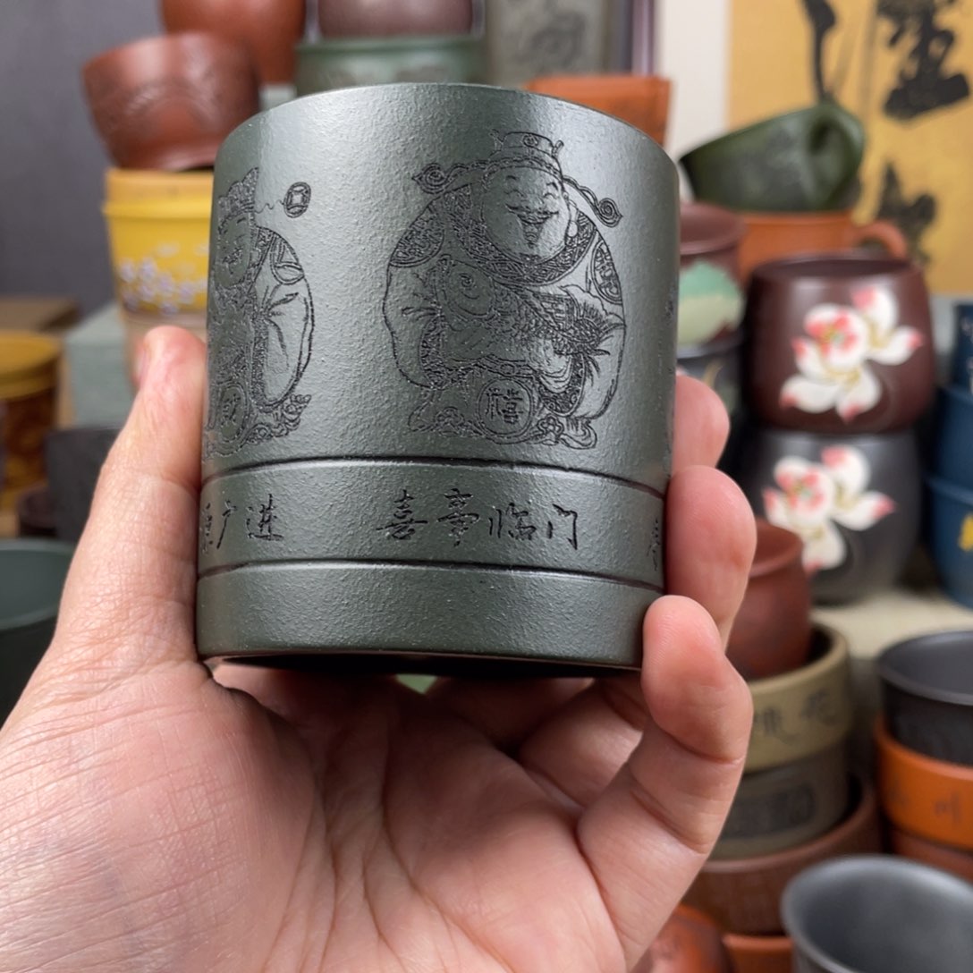 紫砂茶杯紫砂茶杯