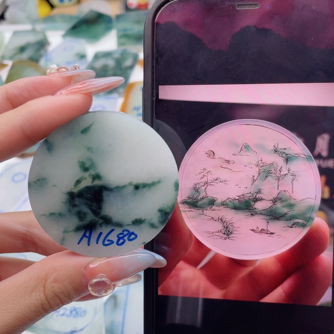 定制翡翠未镶嵌纯天然缅甸A货翡翠