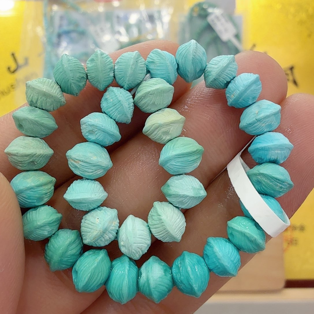 绿松石未镶嵌配饰