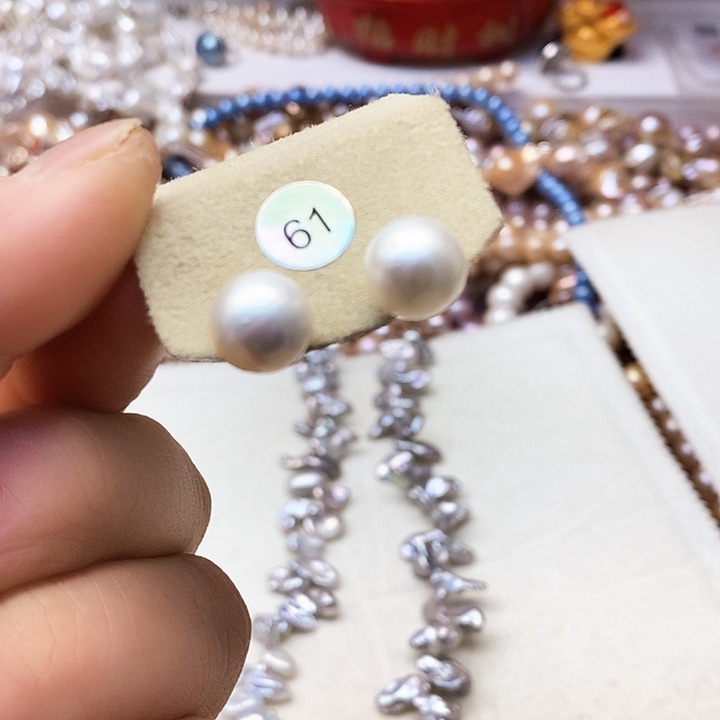 淡水珍珠颈饰合金