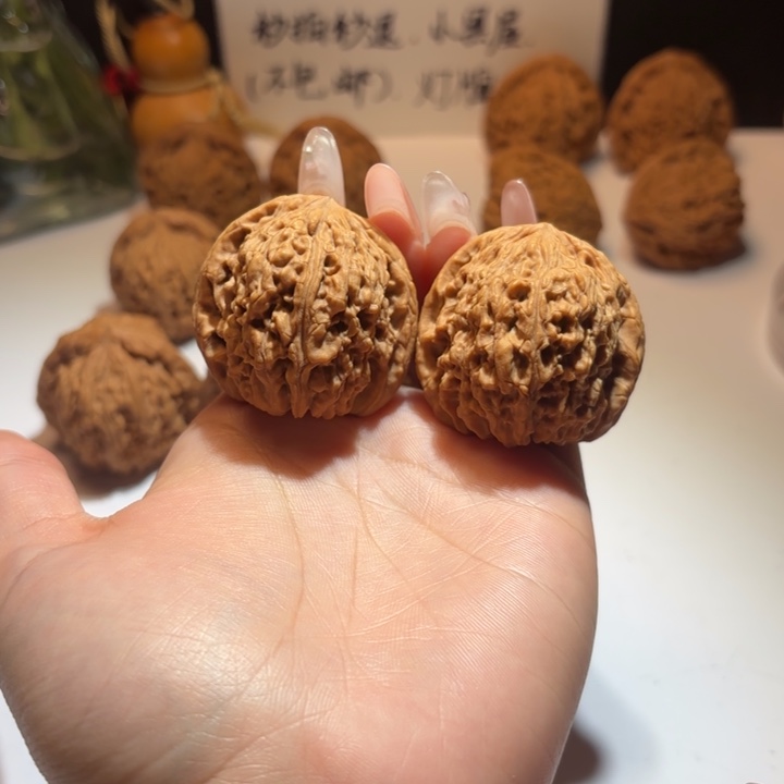 文玩核桃吊坠3号39-38-37拉丝团子
