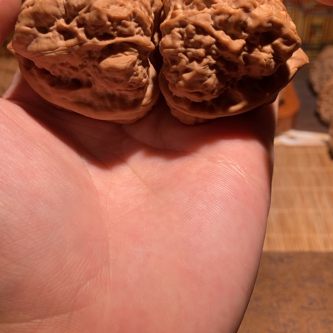 不***翁吊坠文玩核桃蛤蟆头D41