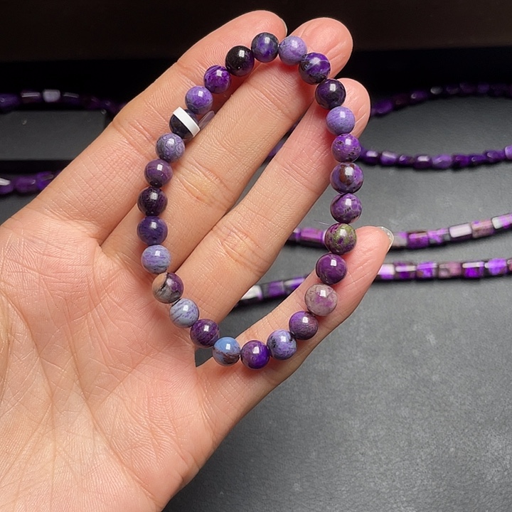 苏纪石（舒俱来）未镶嵌手链