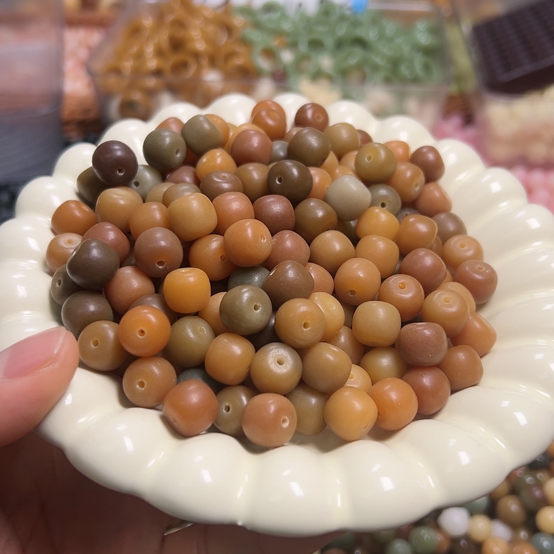 菩提根/象牙果吊坠11桶珠走红料100颗