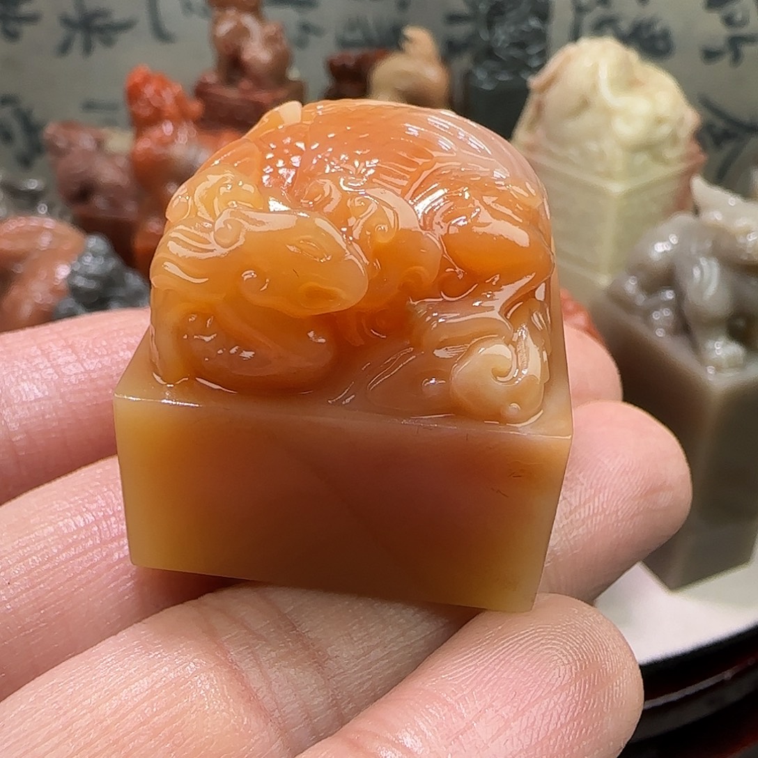 浅***彻寿山石印石111111