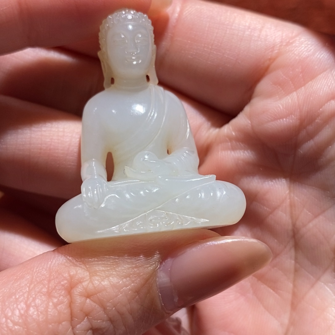 和田玉玉坠未镶嵌天*健