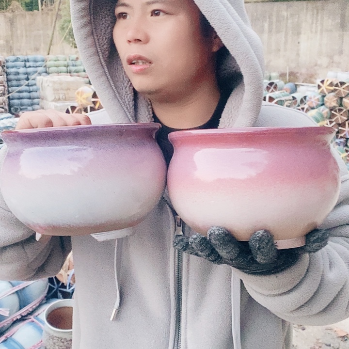 红陶正品高13口20