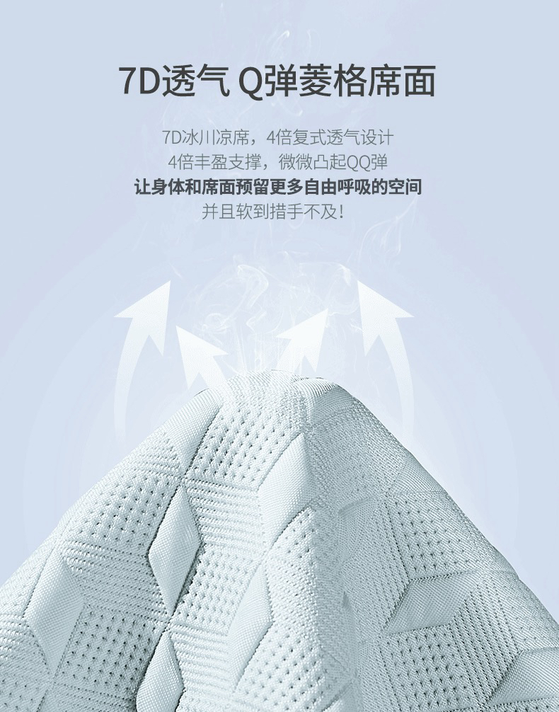 冰豆豆防螨凉席床笠夏季款健康100%乙纶凉感面料冰凉可水洗A类