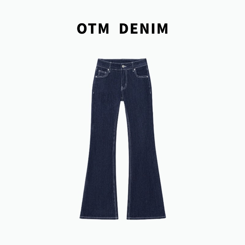 OTM DENIM【星夏】低腰弹力喇叭裤不易褪色丹宁秋冬新款修身提臀