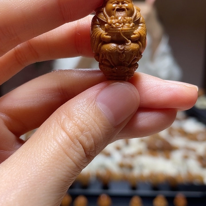 橄榄核吊坠橄榄 财神