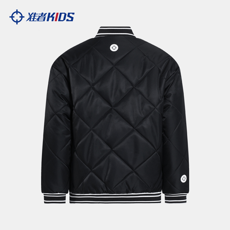 【反季】准者童装短款棉服冬季休闲加绒保暖运动外套潮