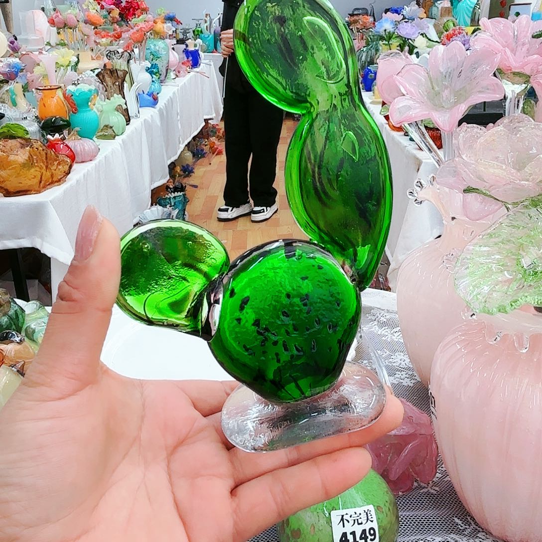 福利不退不换琉璃花瓶艺术品