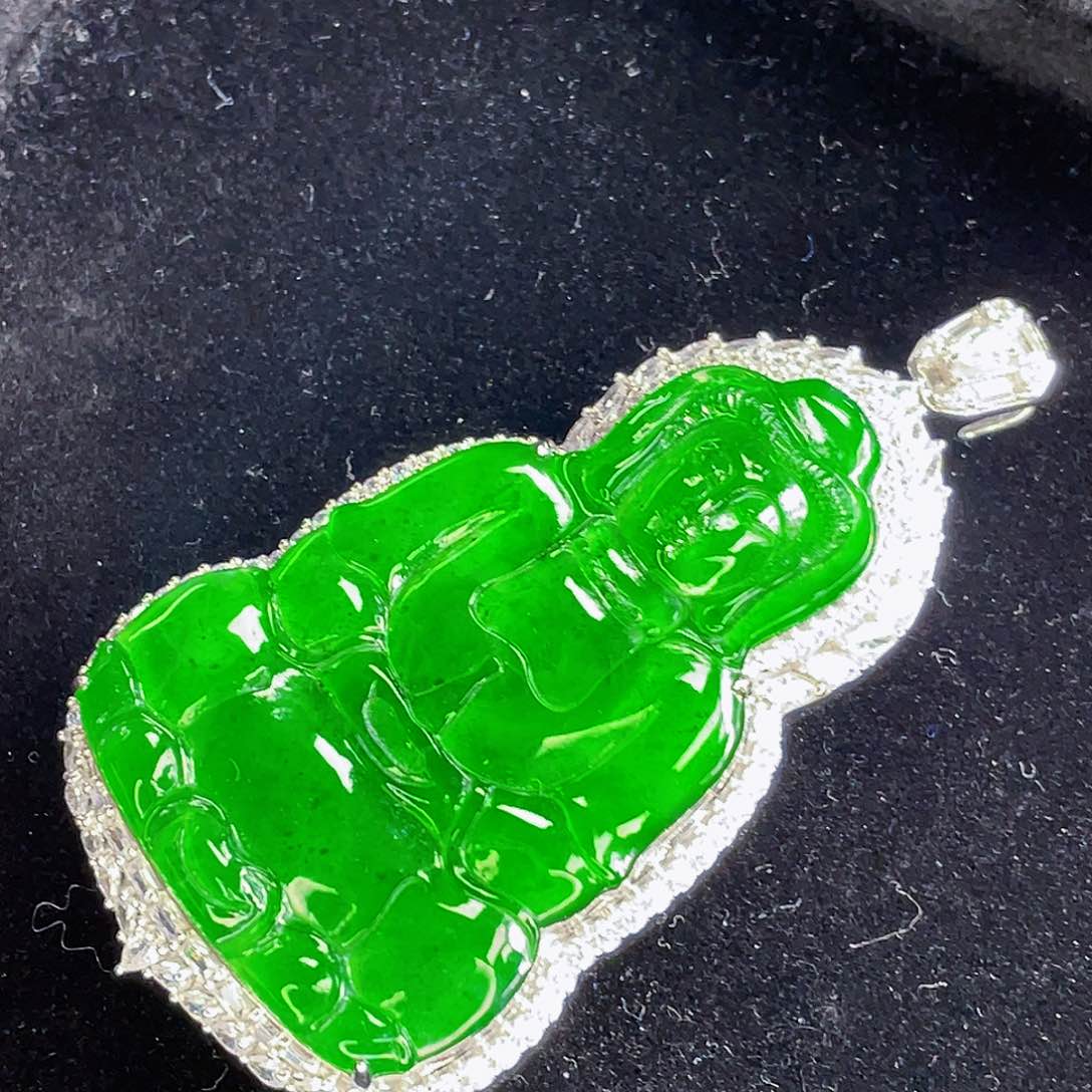 翡翠吊坠(不含链)未镶嵌