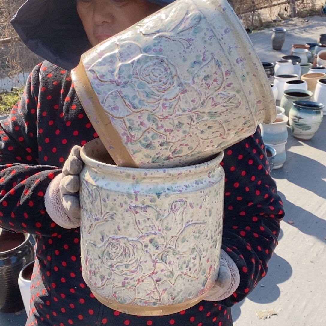 红陶口20高20～～～