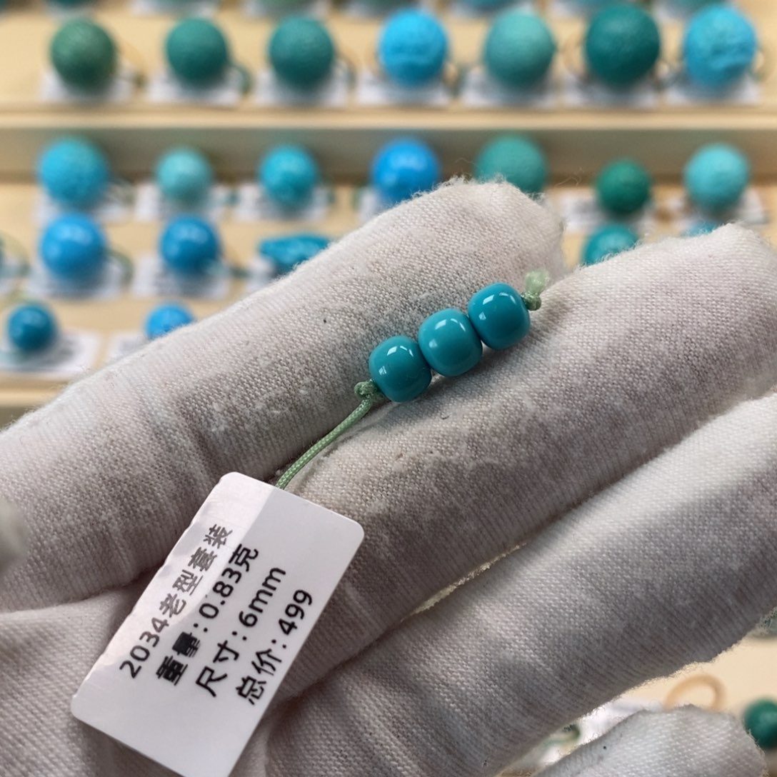 绿松石未镶嵌精品高瓷绿松石哦