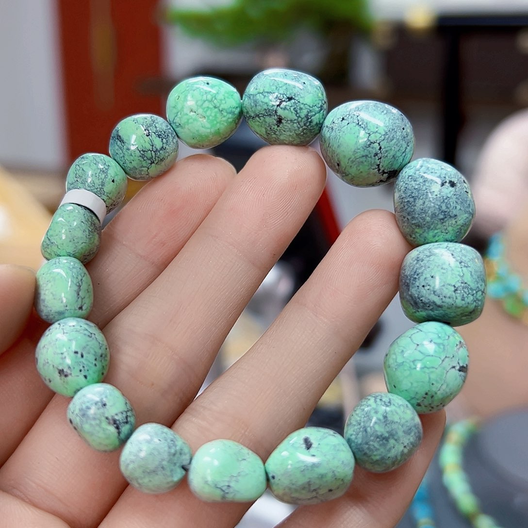 绿松石珠宝奇石未镶嵌