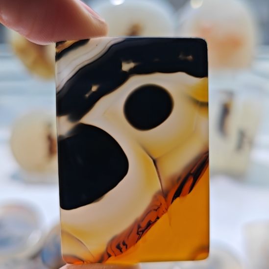 玛瑙/玉髓未镶嵌吊坠(不含链)89号