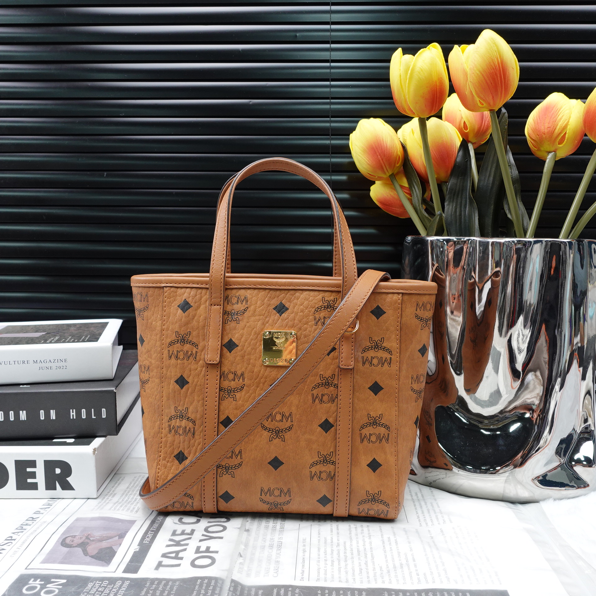 95新 MCM 单肩包/T10198188