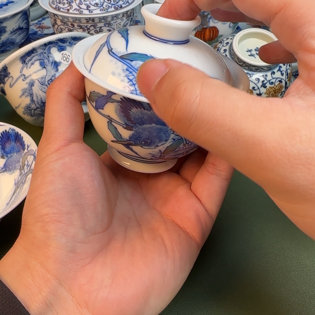 彦祖纯手工手绘茶具133