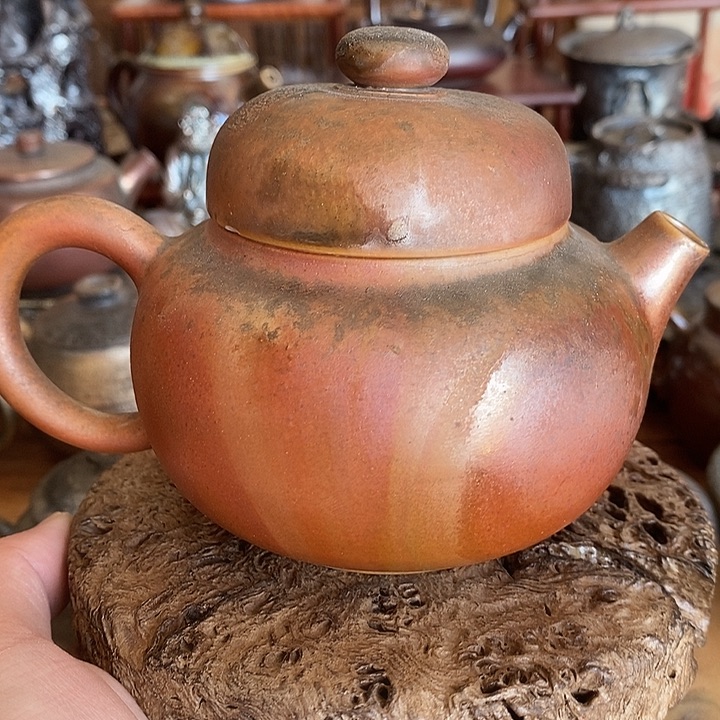 月底清货大漏，建水紫陶柴烧茶器，0005