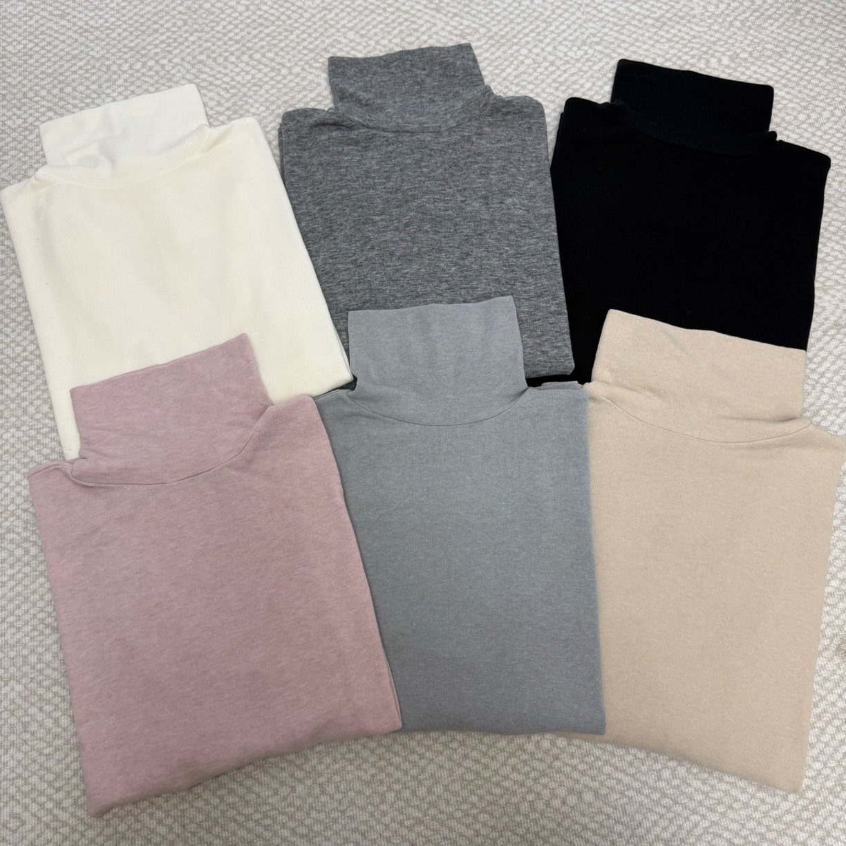 韩国正品 25冬 亲肤羊毛纯色高领打底衫（N0退）