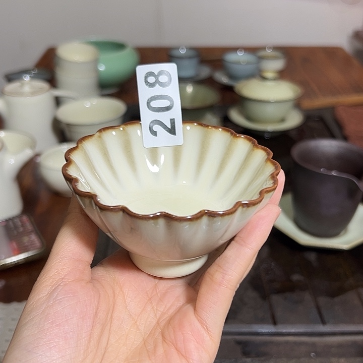 小***癫小米茶器龙泉云间青瓷