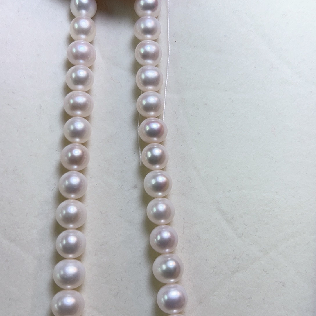 淡水珍珠颈饰银S925镶嵌10-11淡水珍珠