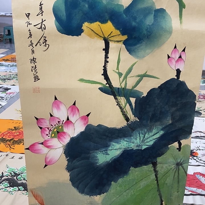 三个张画廊直播间！