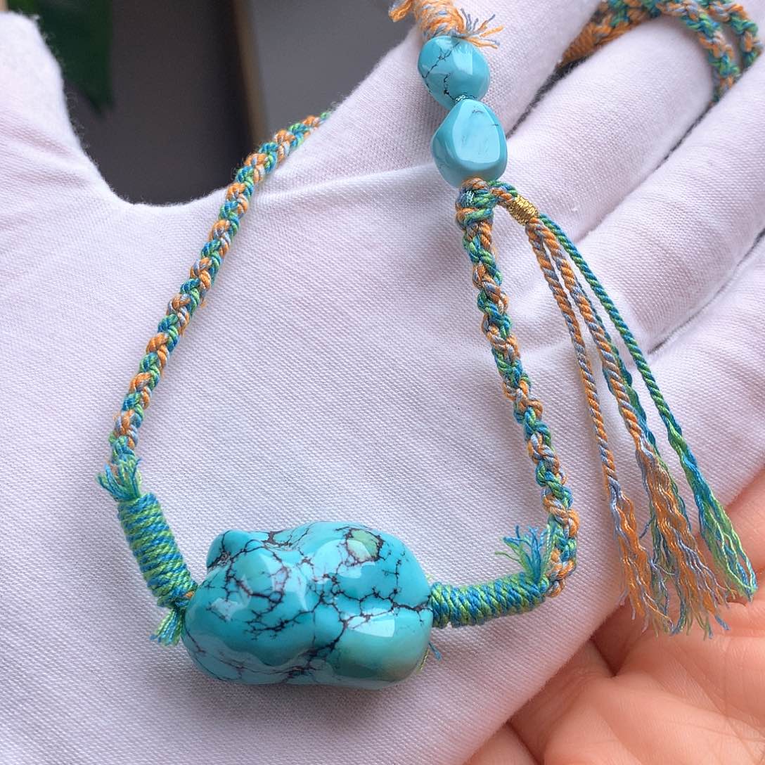 绿松石珠宝奇石未镶嵌