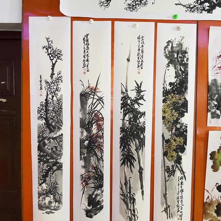 国画张圣敏先生纯手绘作品