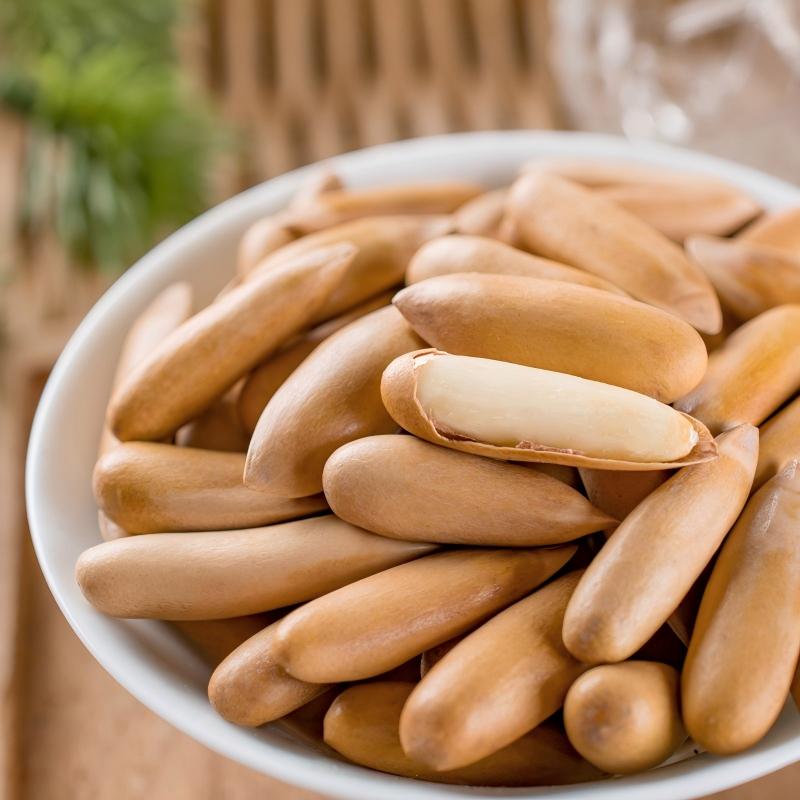 【新货】2025年特大 巴西松子250g袋装手剥松子坚果孕妇零食批发