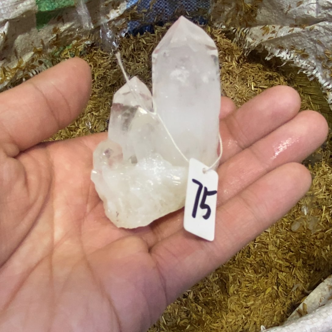 水晶水晶原石摆件未镶嵌