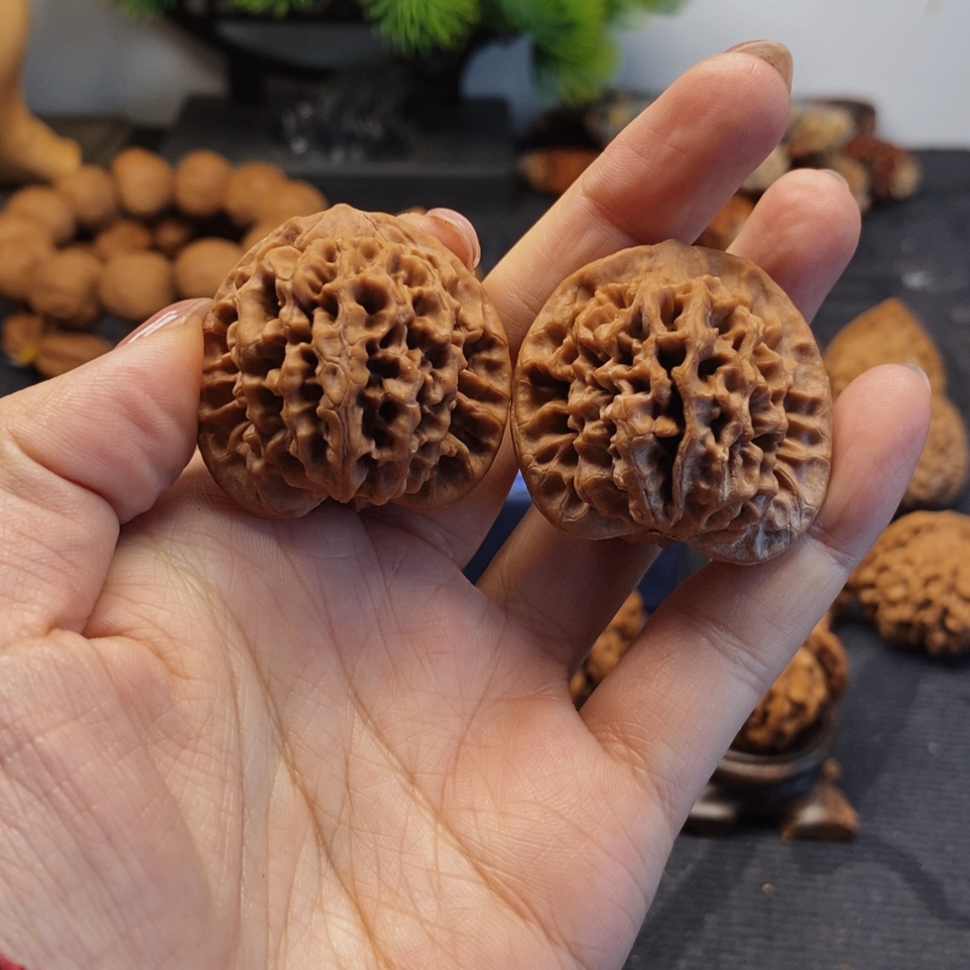 叹***号吊坠文玩核桃秦闷福利对35