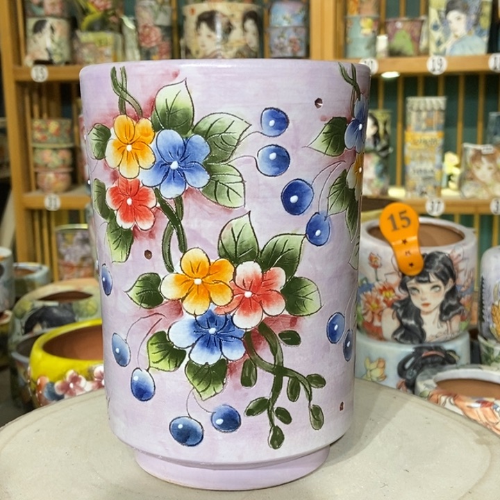 红陶景德镇艺术手绘作品