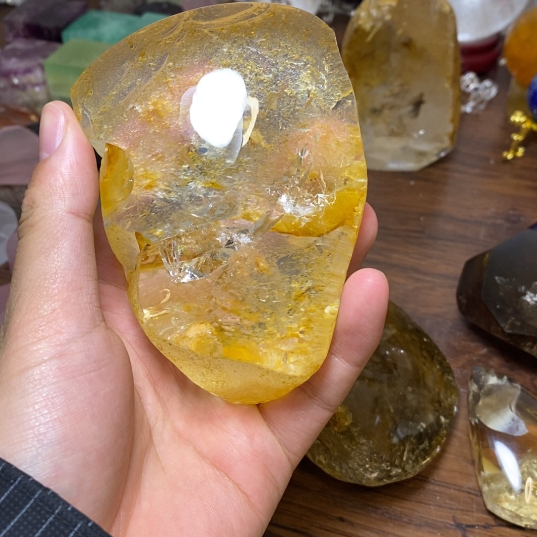 水晶珠宝半成品未镶嵌