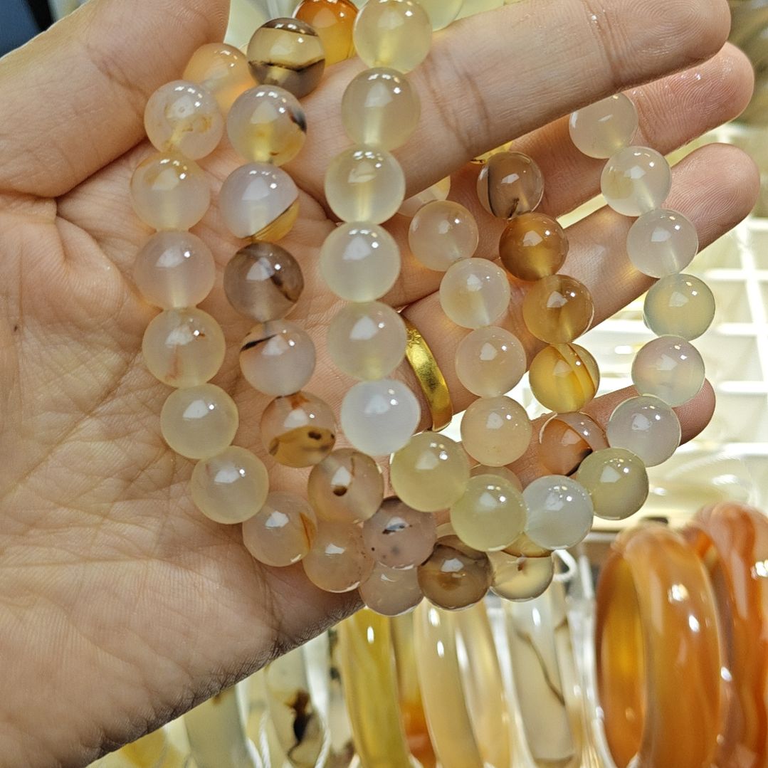 玛瑙/玉髓未镶嵌手串