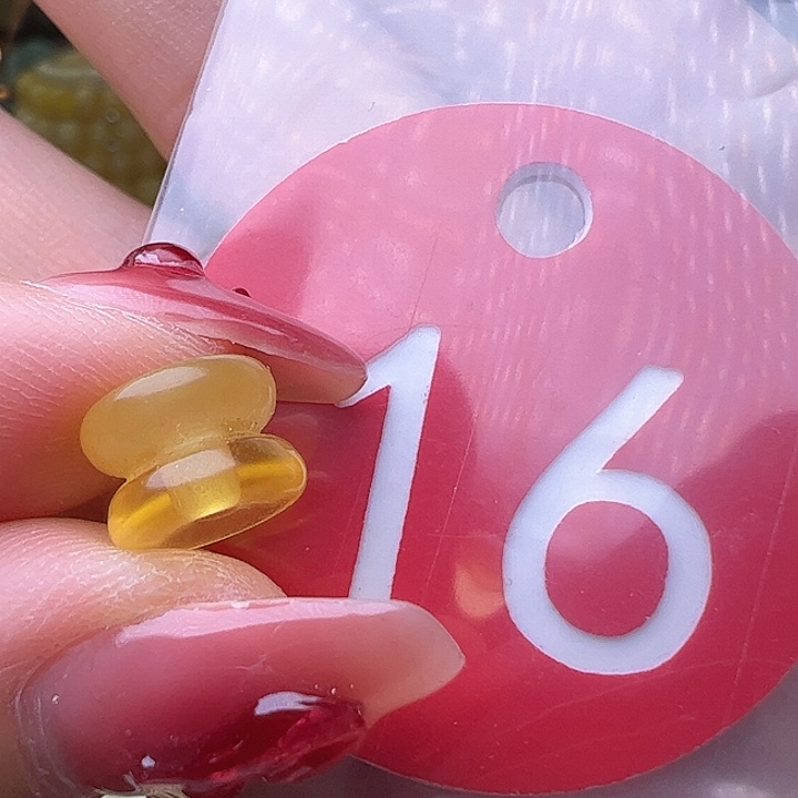 蜜蜡裸石未镶嵌8.8mm 锁线器